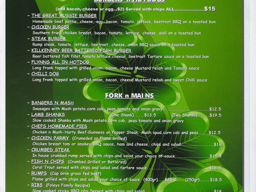 Flynns Irish Bar-汤斯维尔必去景点