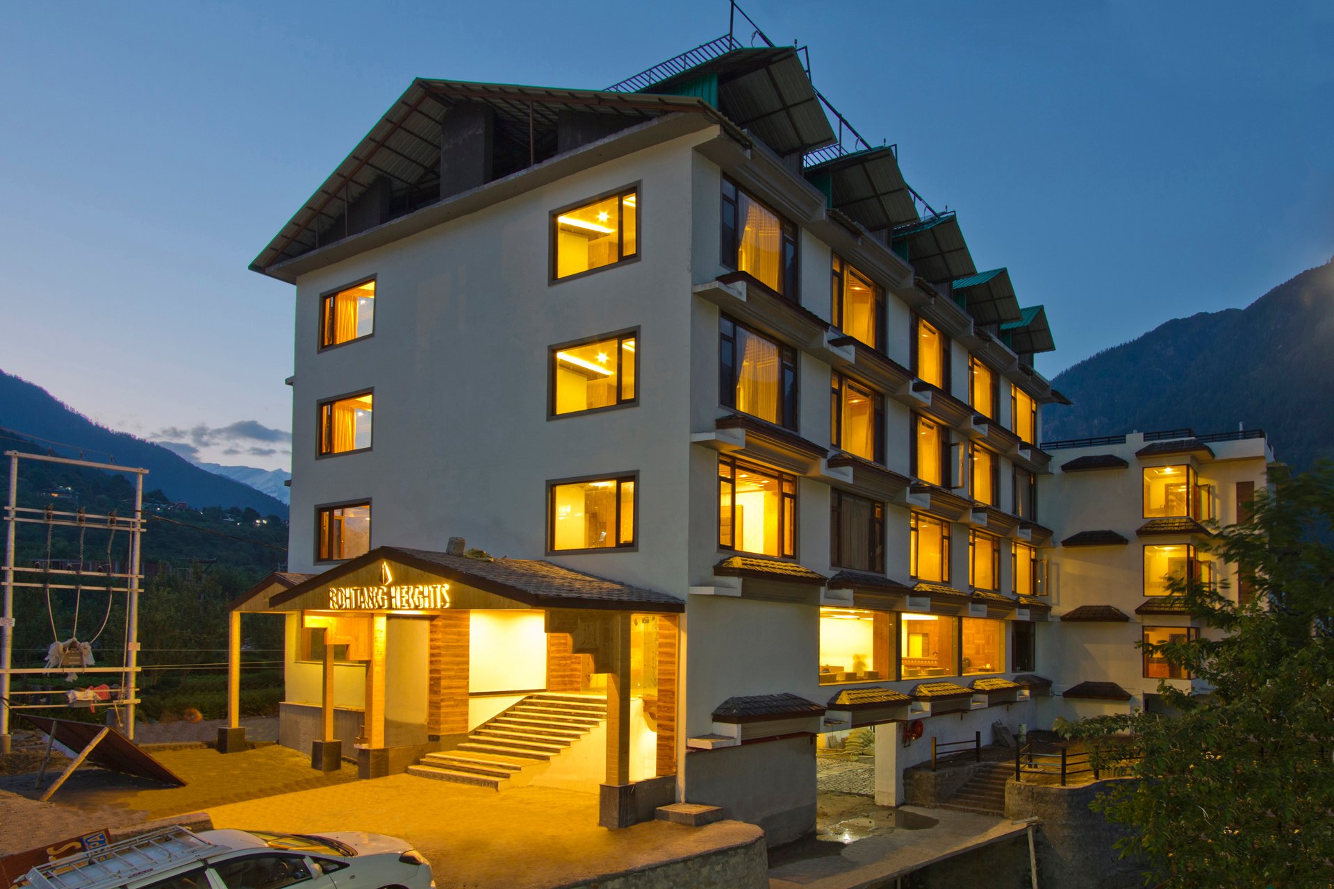 TRIBHAV Rohtang Heights by Superb Resorts-浴室
