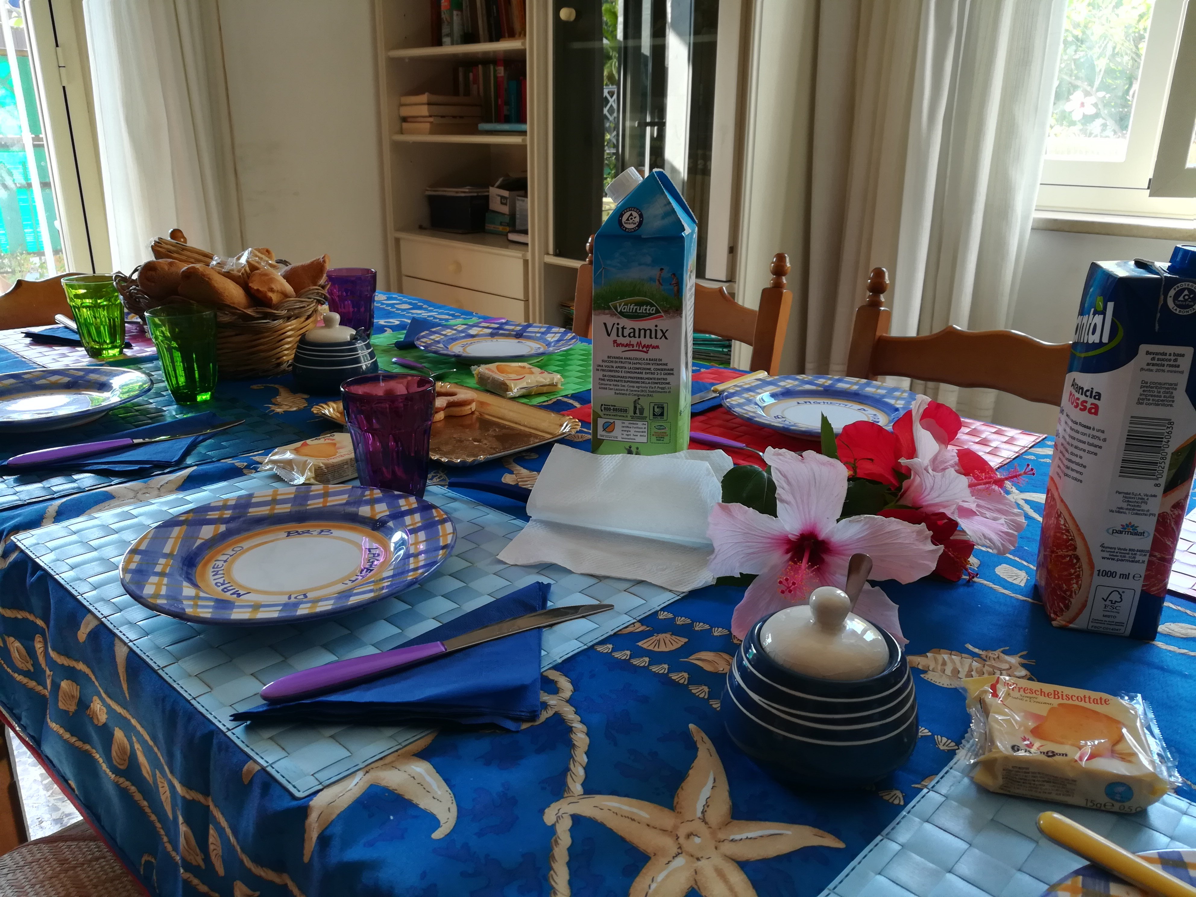 Bed and Breakfast laghetti di Marinello-餐饮