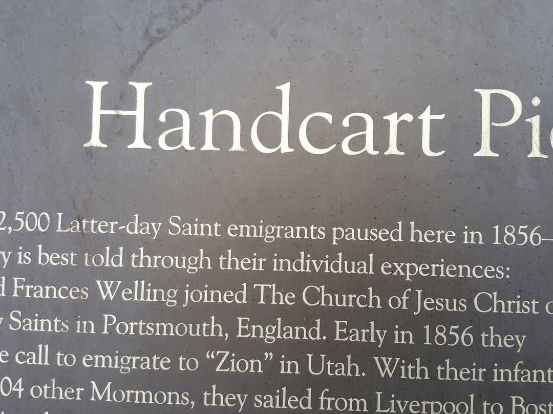 Mormon Handcart Site-爱荷华城必去景点