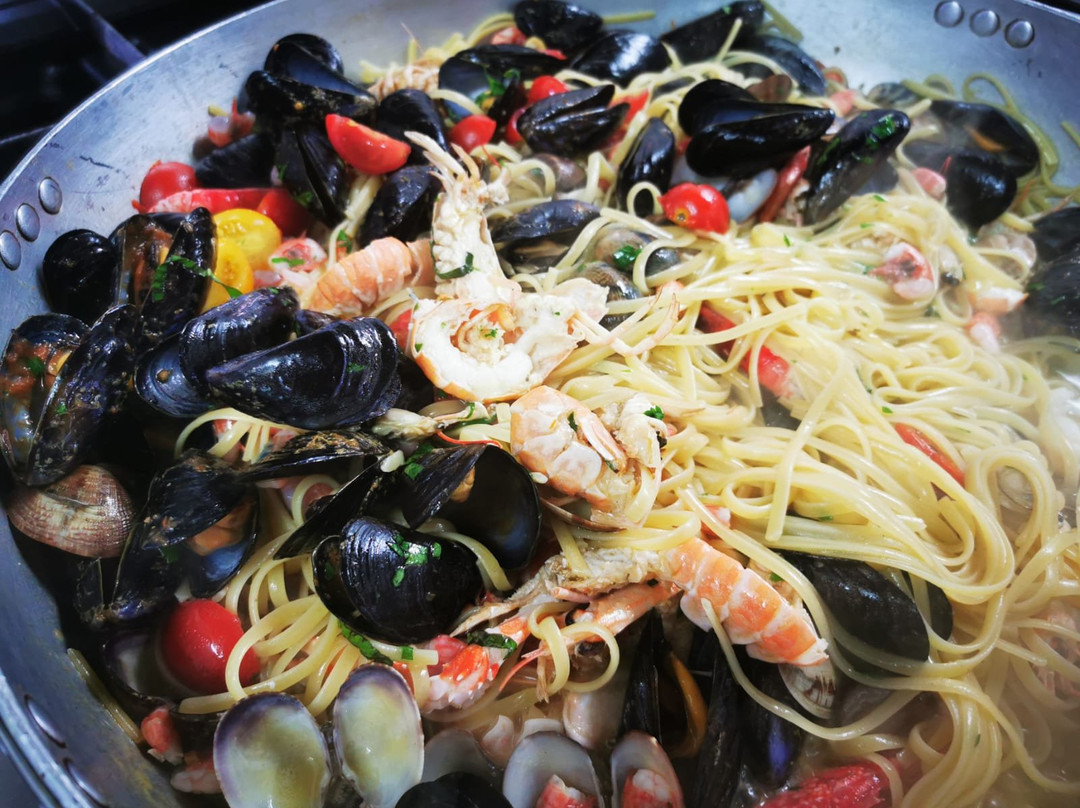 Isola Vulcano餐馆和美食-Trattoria Gaetano – Vulcano Gelso