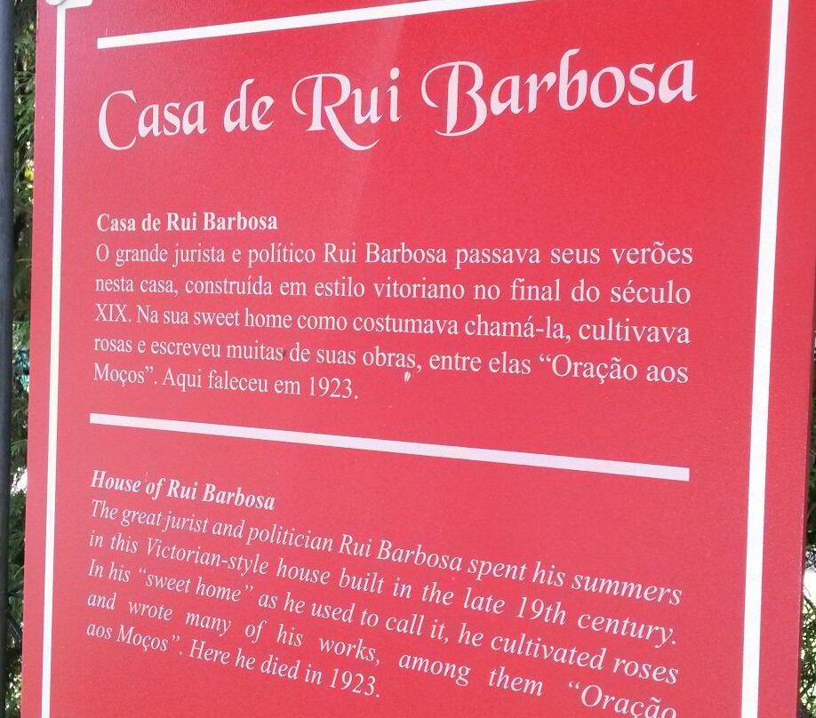 Casa de Rui Barbosa-彼得罗波利斯必去景点