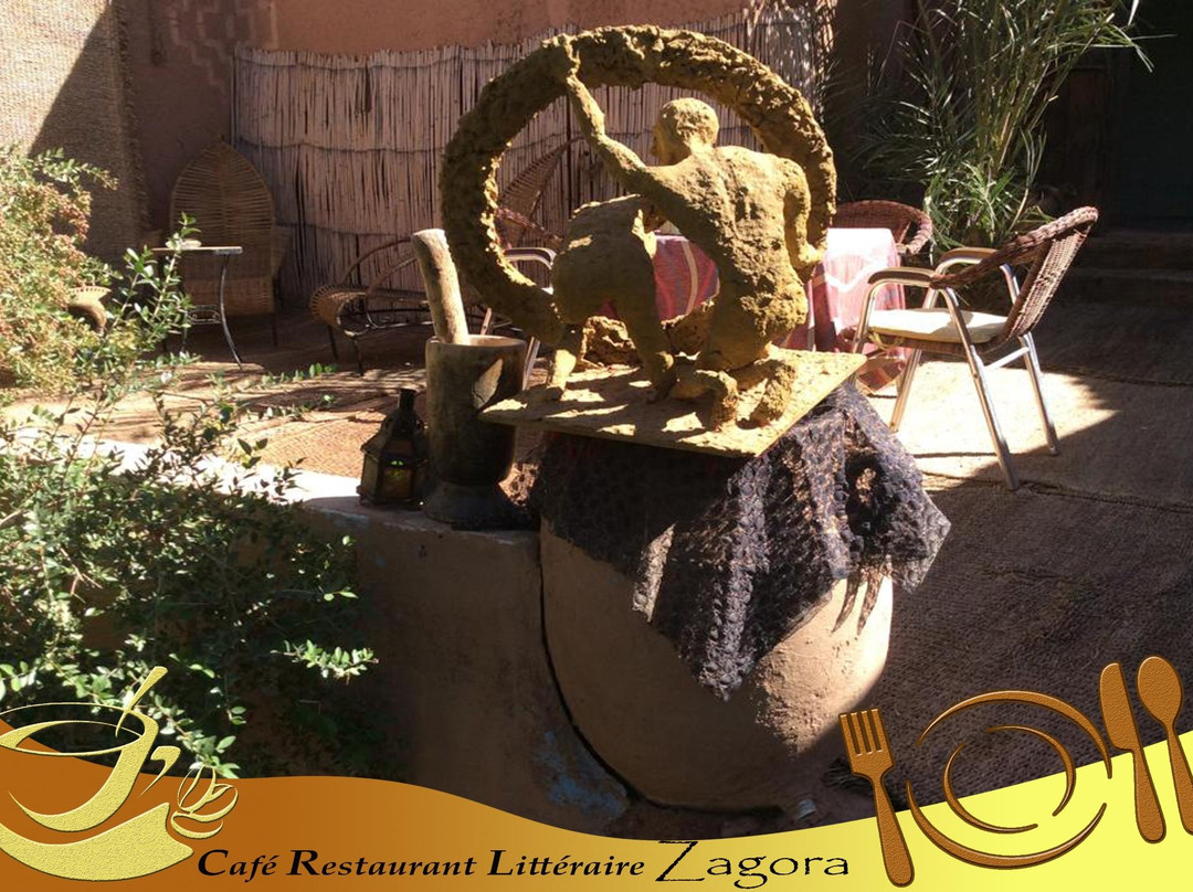 迈哈米德餐馆和美食-café restaurant littéraire Zagora