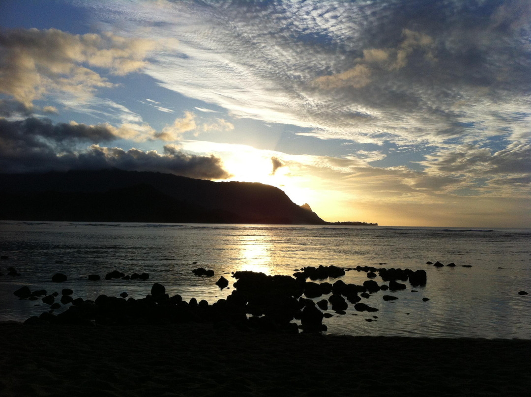 Puu Poa Beach-普林斯维尔必去景点