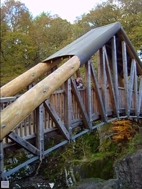 Bracklinn Falls Bridge and Callander Crags-卡兰德必去景点