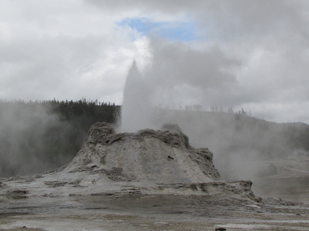 Castle Geyser-黄石国家公园必去景点