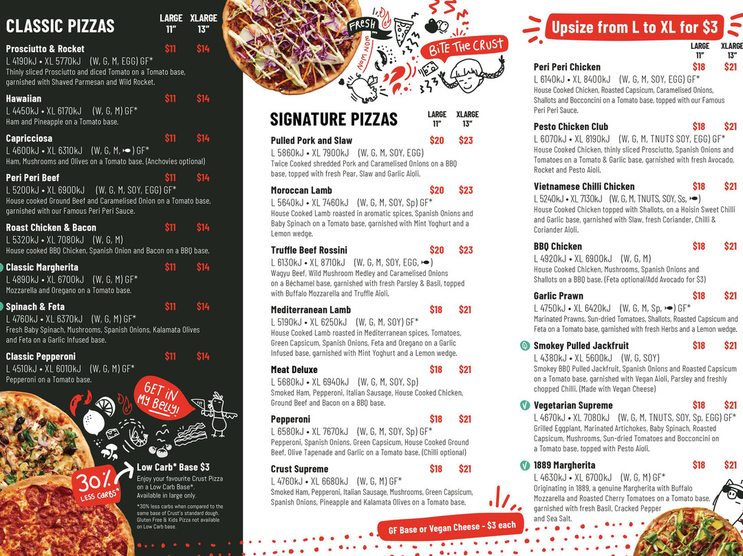 Crust Gourmet Pizza Bar Werribee