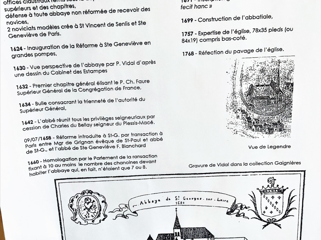 Ancienne Abbaye à Saint-Georges-sur-Loire