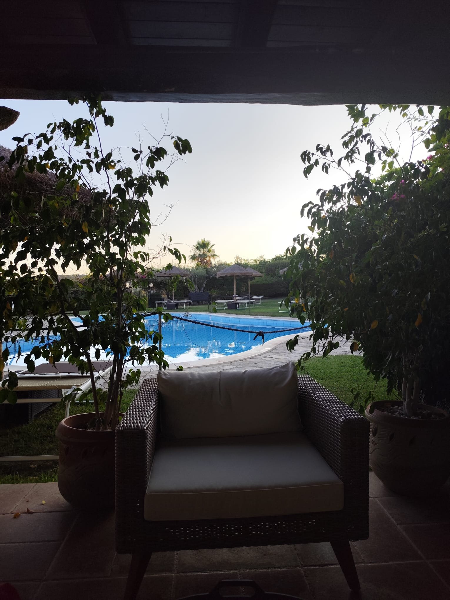 Residence Le Bouganville-泳池