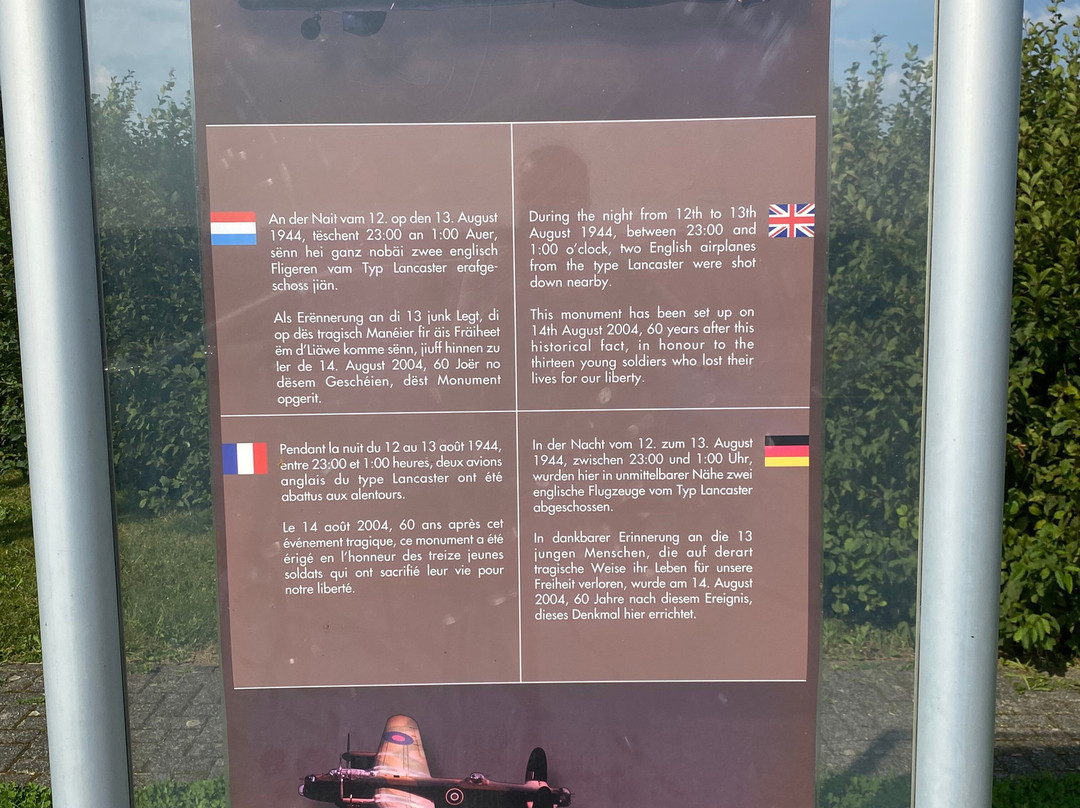 Lancaster Memorial景点图片