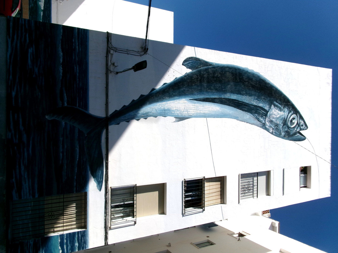 Mural Dia de Pesca-埃斯特波纳必去景点