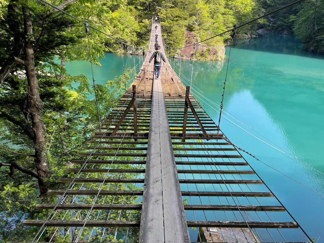 Yume no Tsuribashi Suspension Bridge-川根本町必去景点