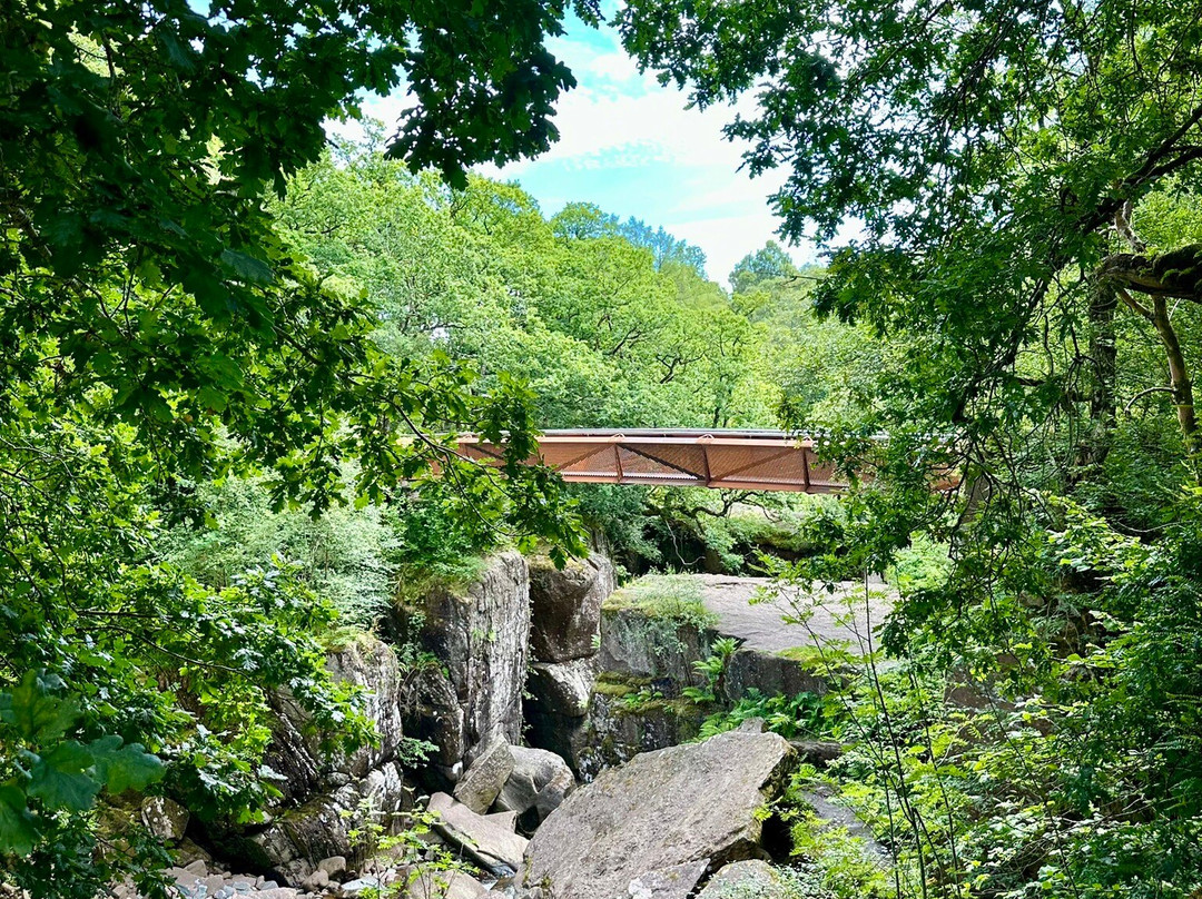 Bracklinn Falls Bridge and Callander Crags-卡兰德必去景点