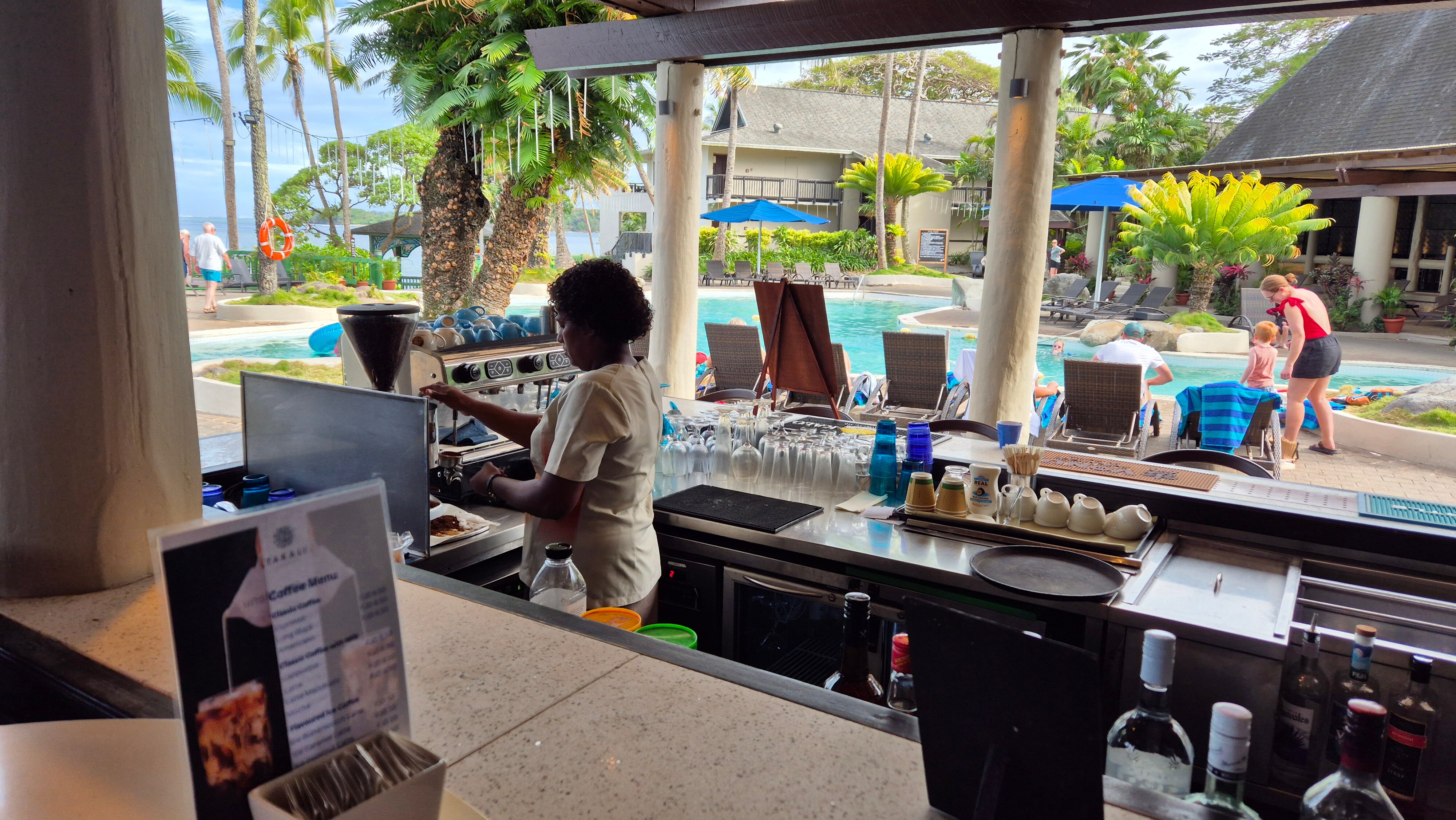 香格里拉斐济度假酒店-泳池