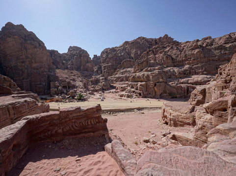 The Royal Tombs-佩特拉必去景点
