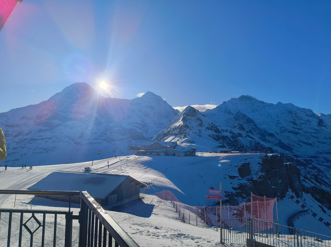 Luftseilbahn Wengen-Männlichen-翁根必去景点