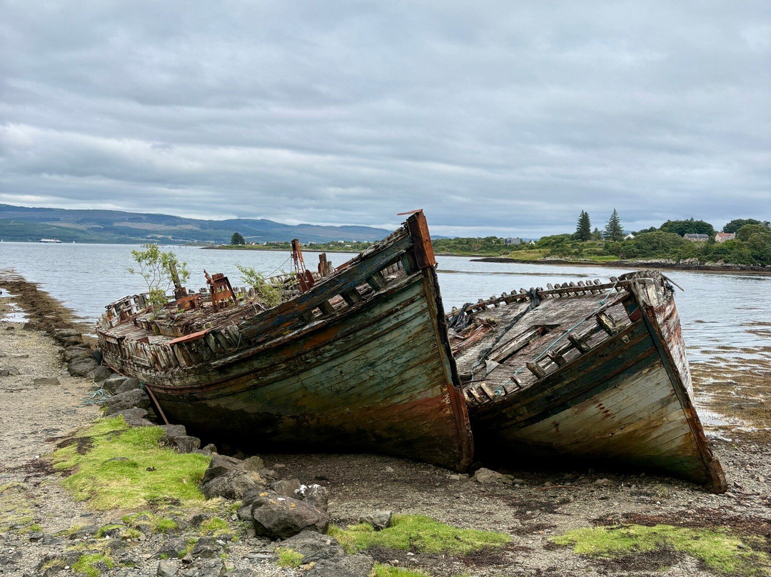 Ship Wreck at Salen Beach-Salen必去景点