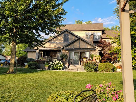 Lighthouse Lodge B&B on Lake Shafer-浴室