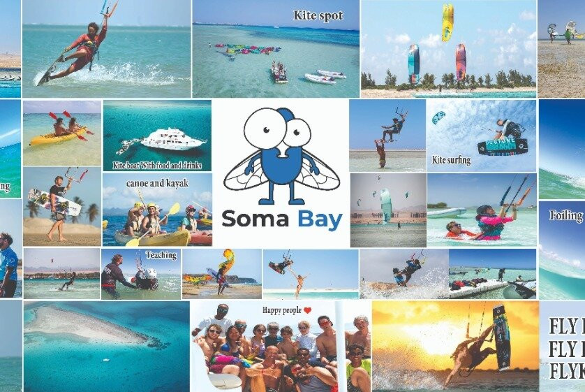 Flykitesurfing Soma Bay