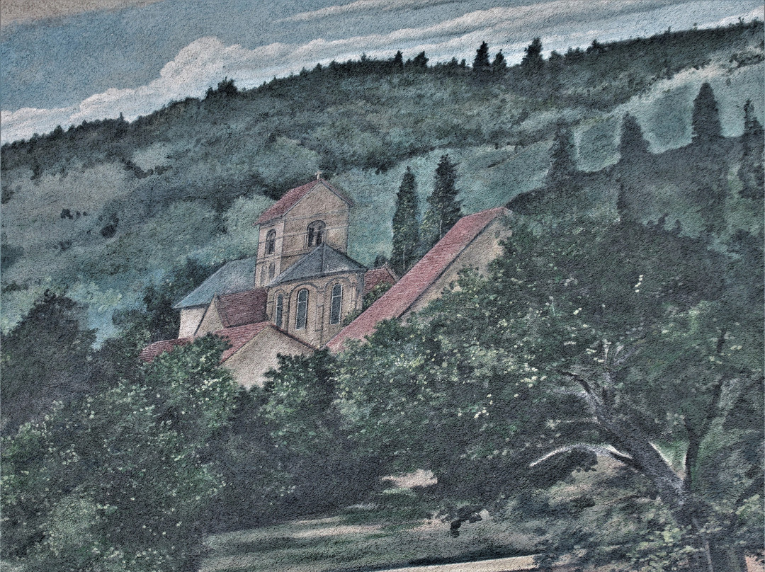Fresque "vaches Dans Le Pré"景点图片