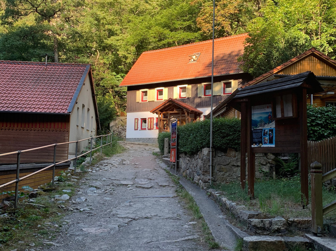 Treseburg酒店住宿-Gasthaus Koenigsruhe
