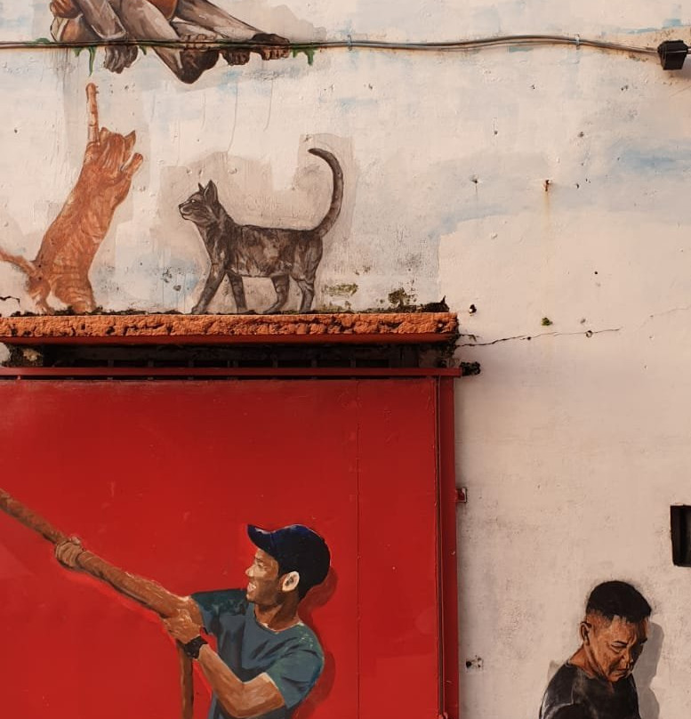 Orang Utan Murals-古晋必去景点