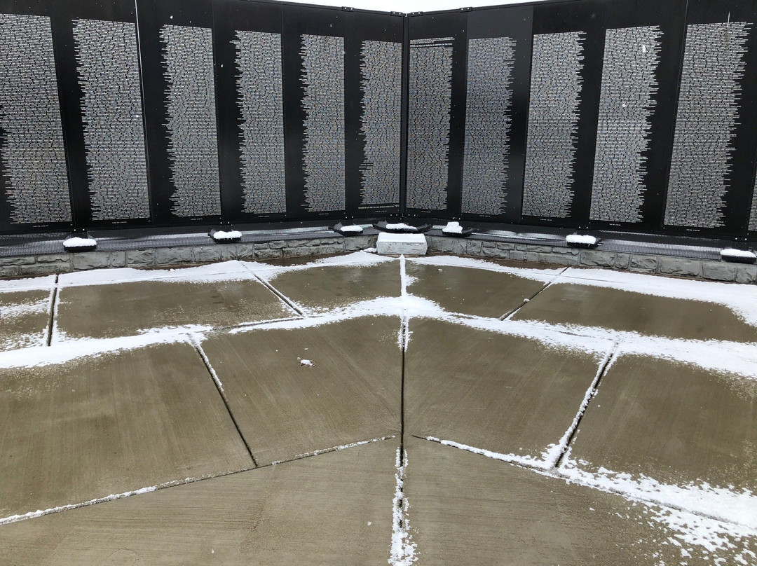 Vietnam Veterans Memorial Wall-伊丽莎白敦必去景点