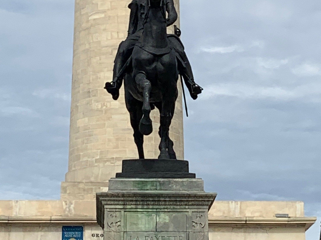 Washington Monument and Mount Vernon Place-巴尔的摩必去景点
