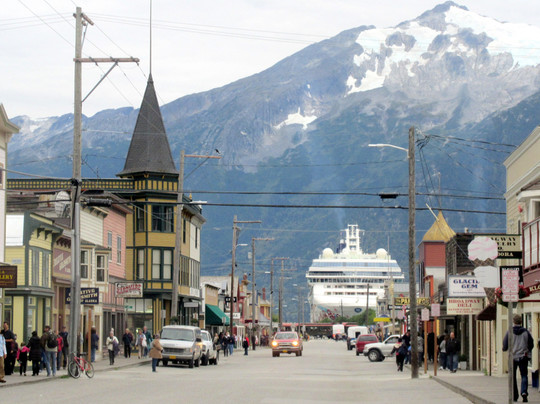 Skagway Alaska Downtown-史凯威必去景点