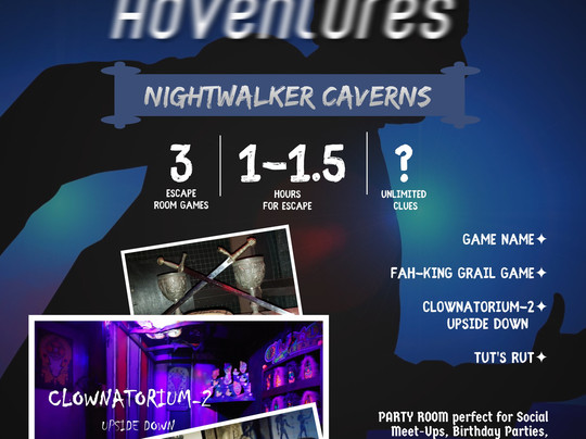 Nightwalker Caverns Escape Room Adventures-圣地亚哥必去景点