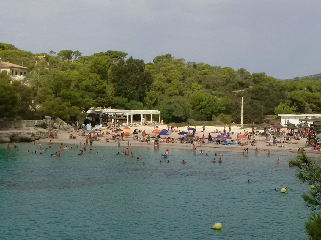 Cala d'en Borgit Beach-桑塔尼必去景点