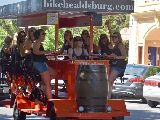 Bike Healdsburg-希尔兹堡必去景点