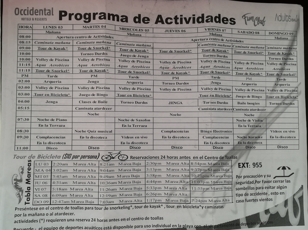 Occidental Papagayo主图