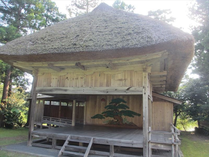 Daizen Shrine No Stage-佐渡市必去景点