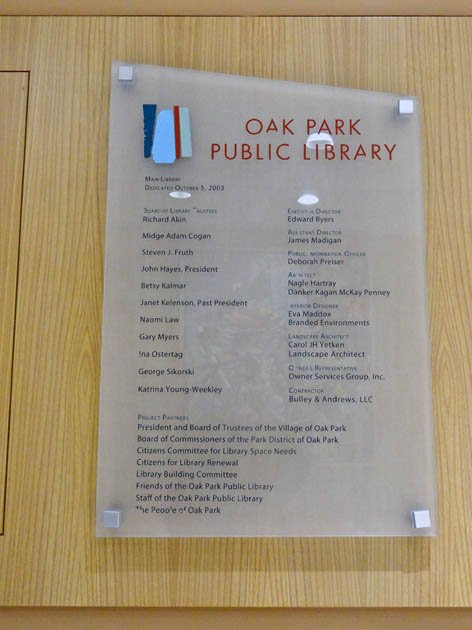 Oak Park Public Library-奥克帕克必去景点