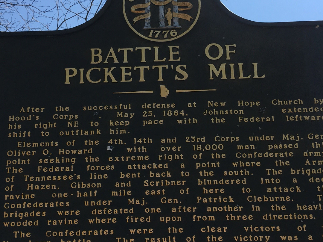 Pickett's Mill Battlefield-达拉斯必去景点