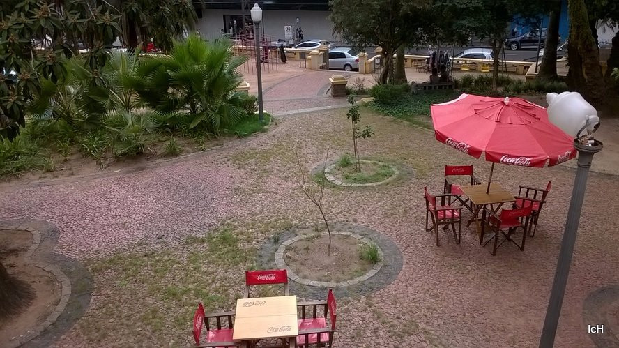 Praça Otávio Rocha-阿雷格里港必去景点