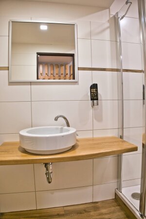 Hotel Praded - Vysilac-浴室