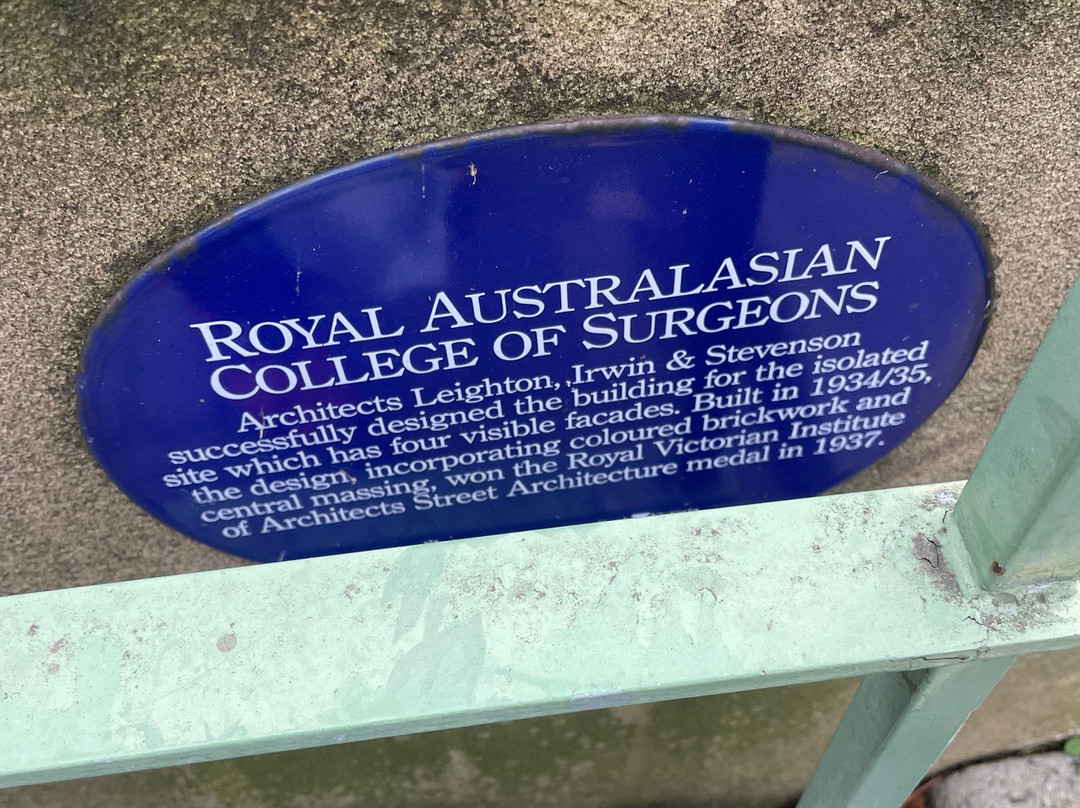 Royal Australasian College Of Surgeons-墨尔本必去景点