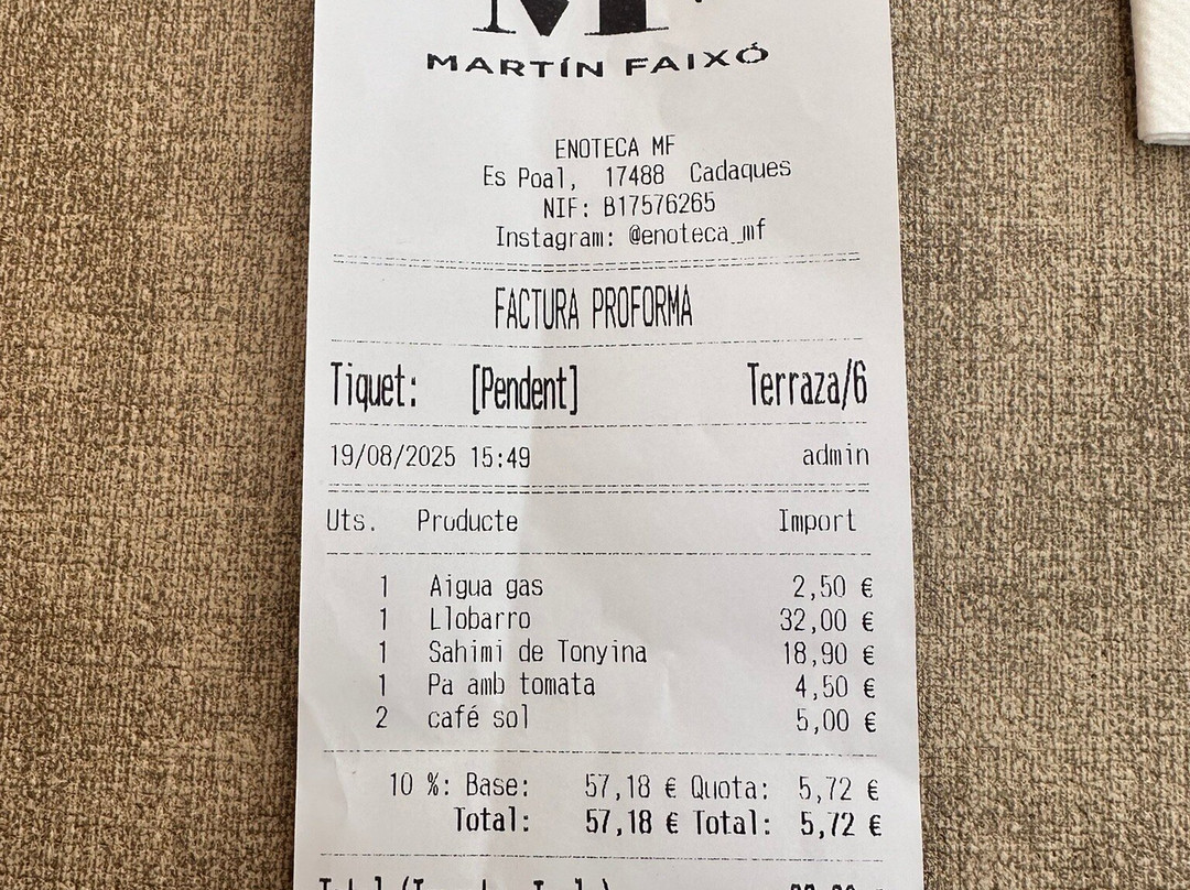 Bodega Martín Faixó-卡达克斯必去景点