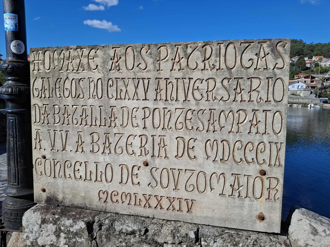 Ponte Medieval de Pontesampaio-邦特韦德拉必去景点