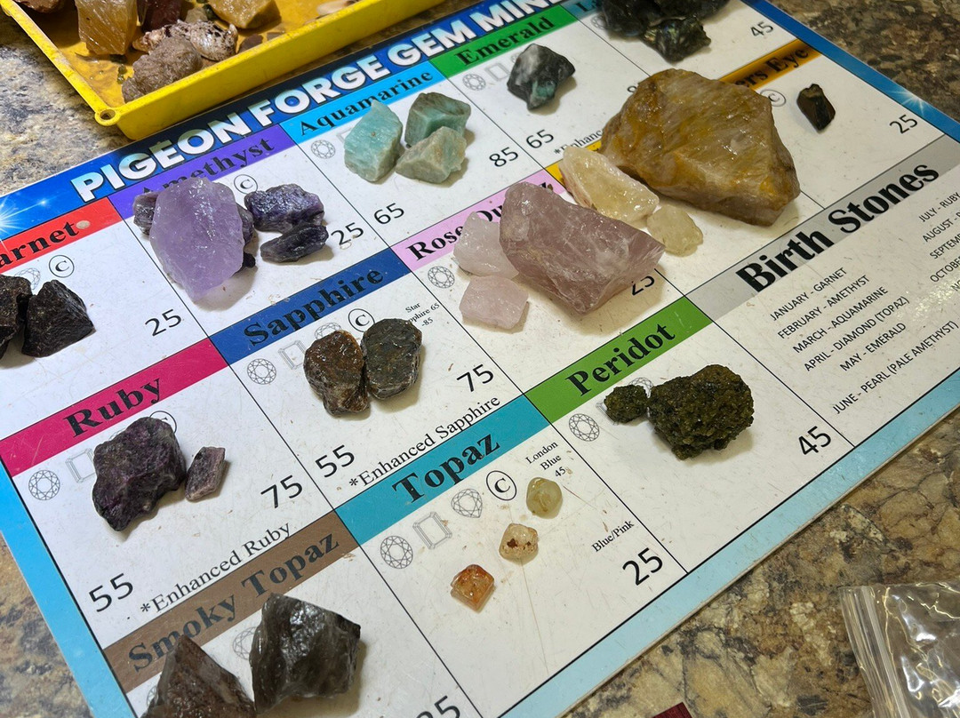 Pigeon Forge Gem Mine-皮金福奇必去景点