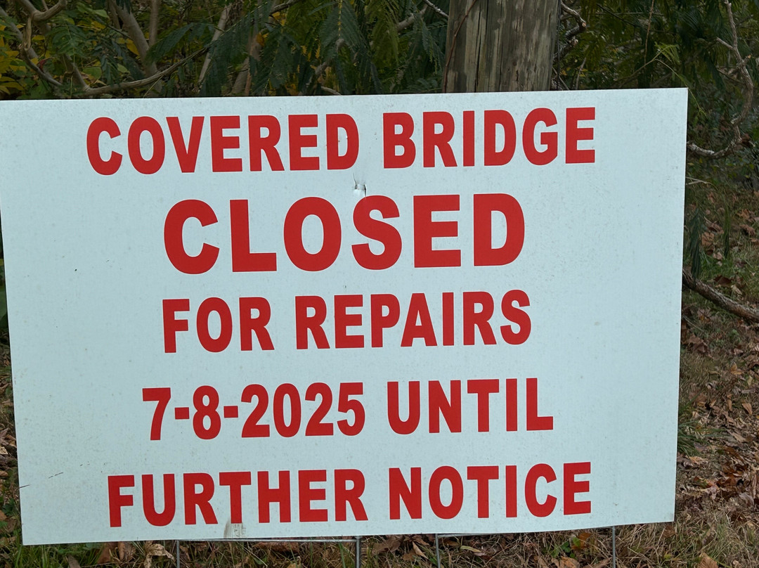 Emerts Cove Covered Bridge-塞维尔维尔必去景点