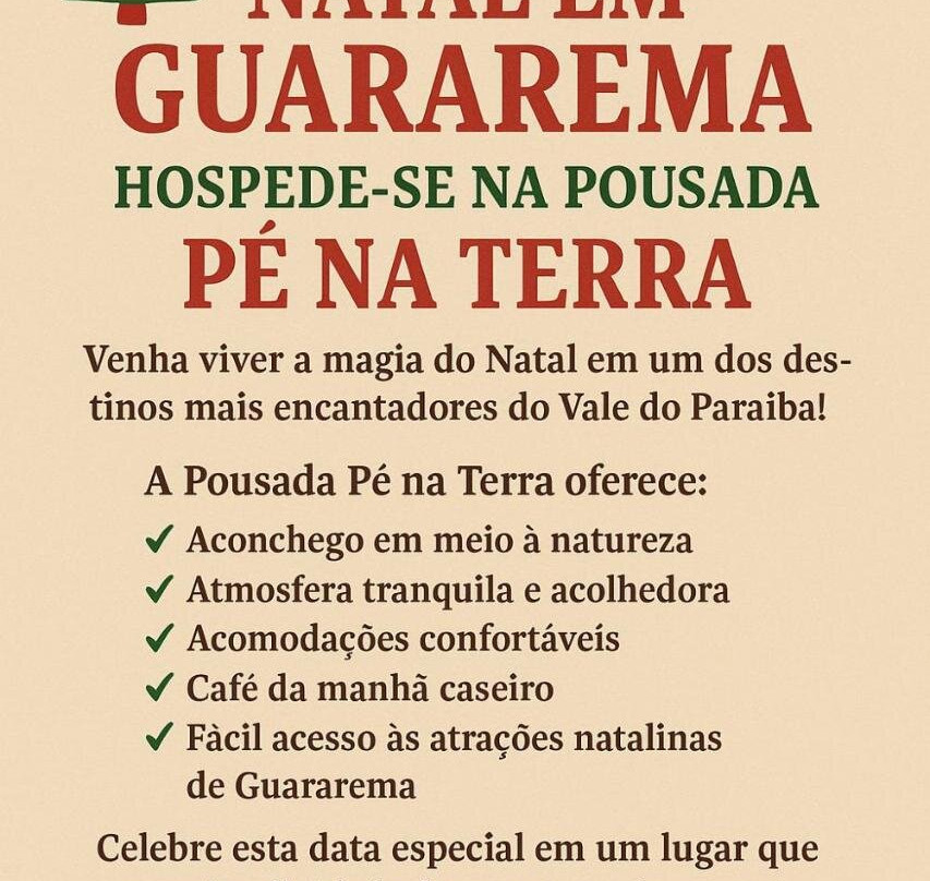 Pousada Pe Na Terra Em Guararema