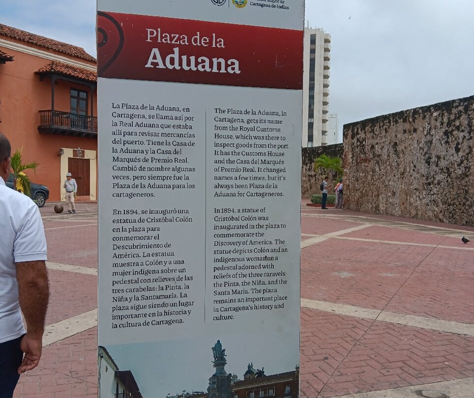Plaza de la Aduana-卡塔赫纳必去景点