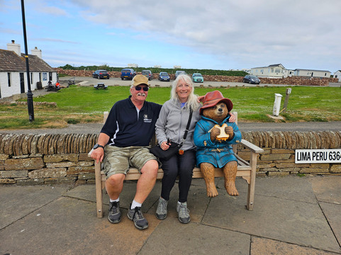 Paddington Bear Statue/bench-John O'Groats必去景点
