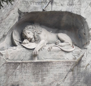 狮子纪念碑-卢塞恩必去景点