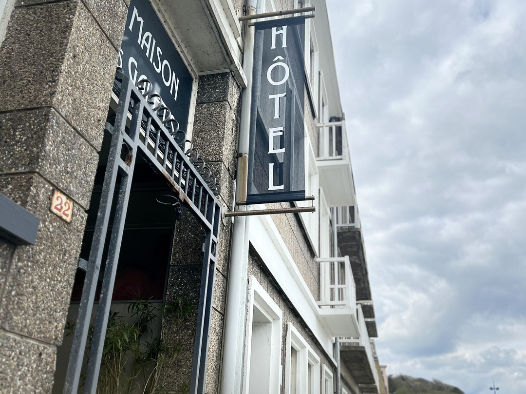 Veules-les-Roses酒店住宿-德加雷酒店