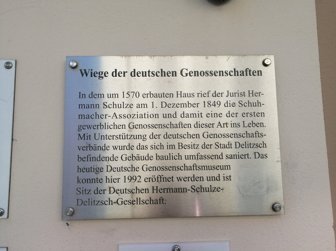 Schulze-Delitzsch-Haus - Deutsches Genossenschaftsmuseum-Delitzsch必去景点