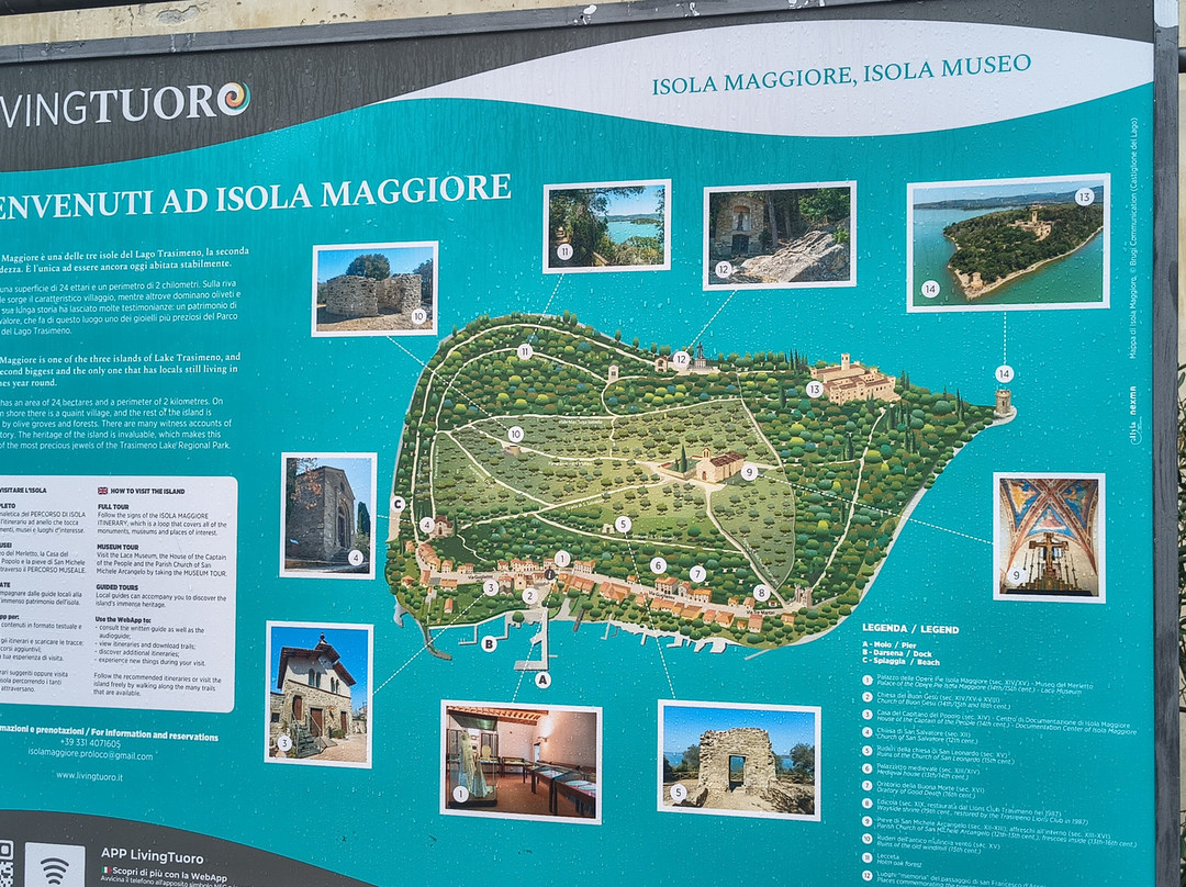 Isola Maggiore-Tuoro sul Trasimeno必去景点